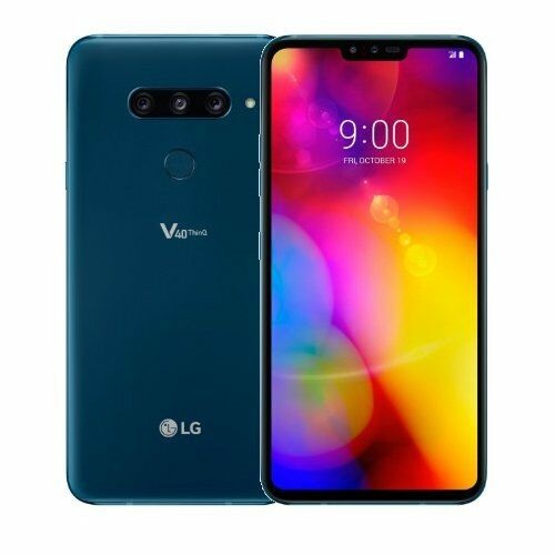 buy Cell Phone LG V40 ThinQ LM-V405UA 64GB - Moroccan Blue - click for details